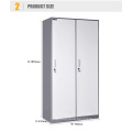 Wholesale cheap cloth 2 door steel locker , metal steel locker